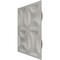 Ekena Millwork 19 5/8in. W x 19 5/8in. H York EnduraWall Decorative 3D Wall Panel Covers 2.67 Sq. Ft. WP20X20YOCDC - alternate 5